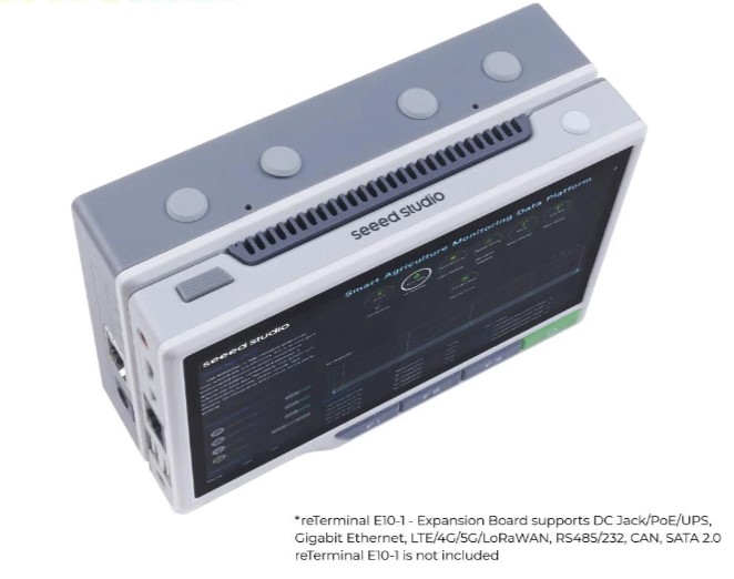 reTerminal CM4104032- Embedded Linux with Raspberry Pi CM4 and 5-Inch Capacitive Multi-Touch Screen