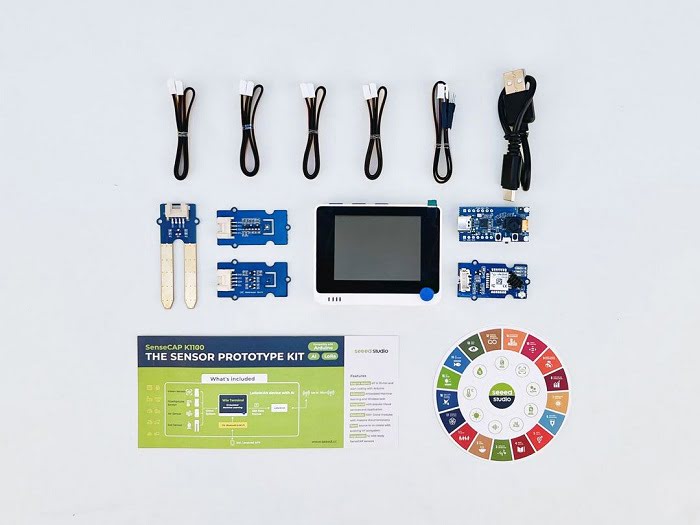 SenseCAP K1100 The Sensor Prototype Kit with LoRa® and AI, Supports SenseCraft
