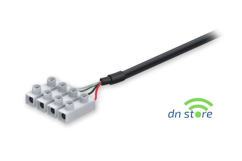 PR2FK20M / Power cable with 4-way screw terminal