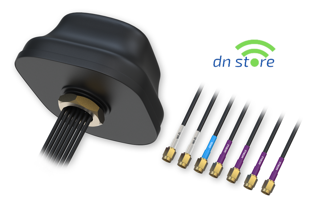TELTONIKA NETWORKS PR1KC640 / 5G COMBO MIMO Mobile/GNSS/WIFI ROOF SMA antenna