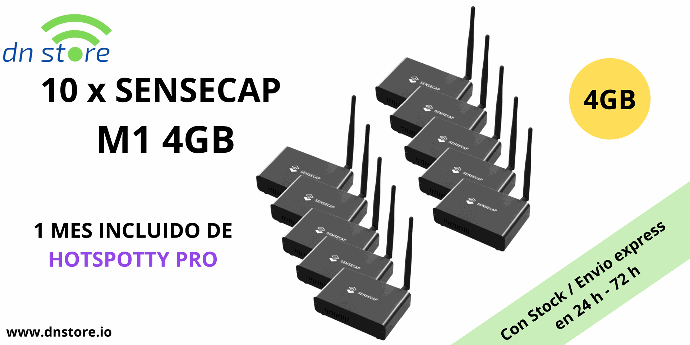 10 x SENSECAP 4GB EU868