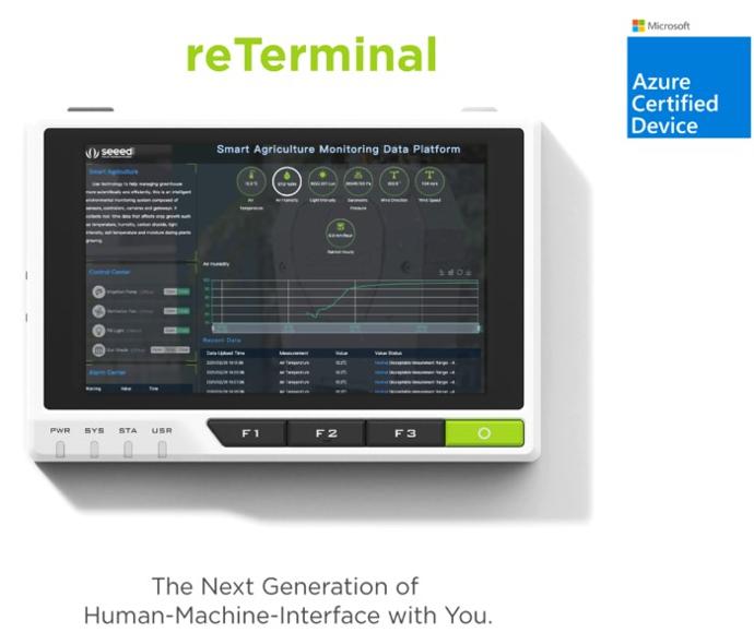 reTerminal CM4104032- Embedded Linux with Raspberry Pi CM4 and 5-Inch Capacitive Multi-Touch Screen