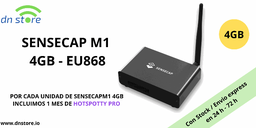 SENSECAP M1 4GB EU868 + HOTSPOTTY